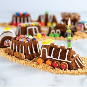 Nordic Ware Platinum Collection Train Cake Pan